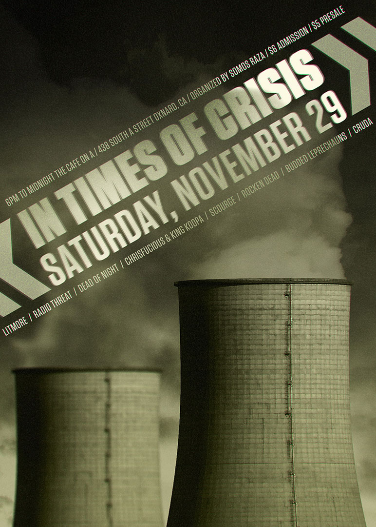 In Times Of Crisis Flyer Design