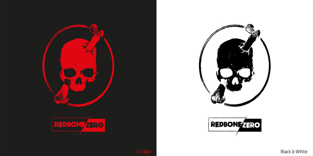 Redbone Zero Logo Design